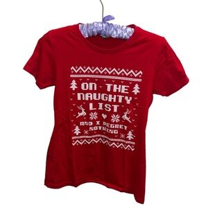 FUNNY HOLIDAY TSHIRT NWOT